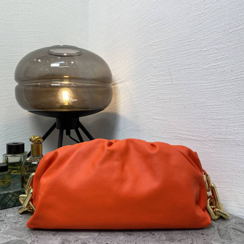 Bottega Veneta Chain Pouch Orange, For Women, Women’s Bags 12.2in/31cm