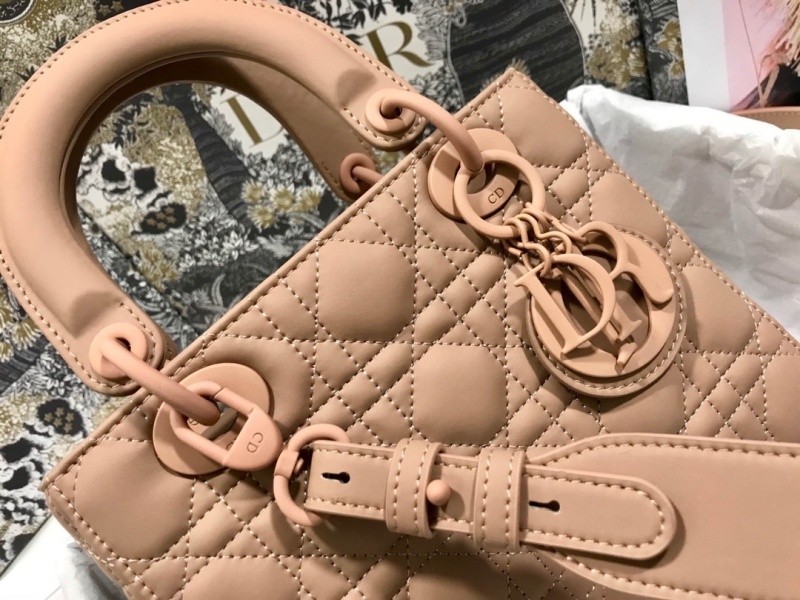 Christian Dior Smal Lady Dior My ABCDIOR Bag Brown For Women 8in/20cm CD