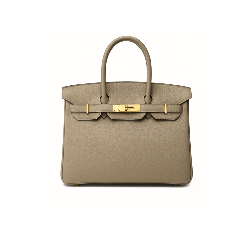 Hermes Birkin 30 Beton Togo Light Brown For Women 30cm / 11.8in
