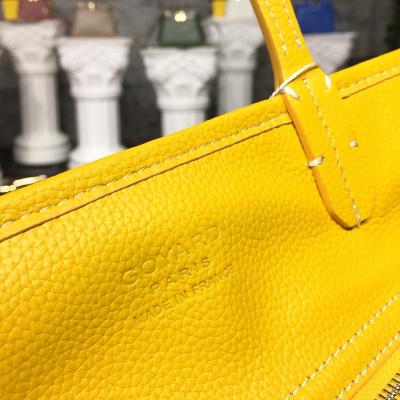 Goyard Hardy PM Bag Yellow/Black/Green For Women‎ 15.7in/40cm HARDY2PMLTY07CG07P