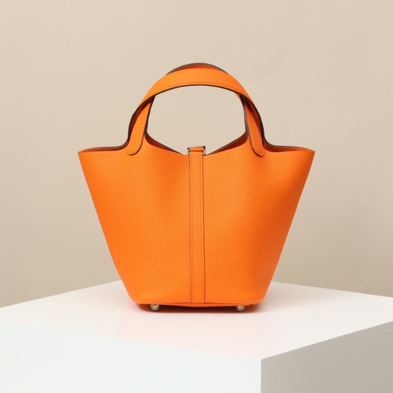 Hermes Picotin Lock 18 Bag Orange For Women 7.1in/18cm