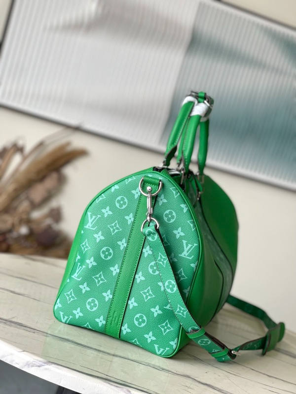 Louis Vuitton Keepall Bandouliere 45 Green 17.7in/45cm M31046
