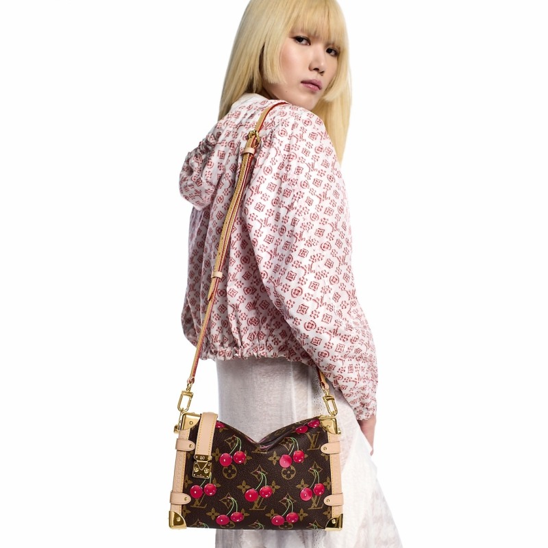 [True-to-ORIGINAL] Louis Vuitton LV x TM Side Trunk MM For Women 9.3in/24cm M14278