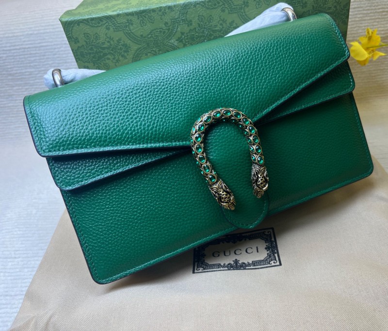 Gucci Dionysus Shoulder Bag Green For Women 11in/28cm 400249 CAOGX 3120