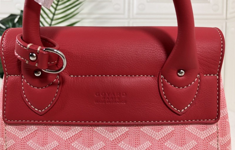 Goyard Alpin Mini Backpack Brown/Pink For Women‎ 9.1in/23cm ALPIN2MINTY33CL33P
