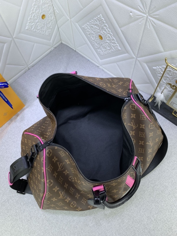 Louis Vuitton Keepall Bandouliere 50 Pink 19.7in/50cm M45866