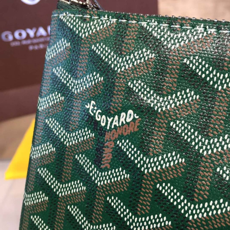 Goyard Senat MM Pocket Green/Blue/Black For Women‎ 11.8in/30cm SENAT2MMLTY09CL09P