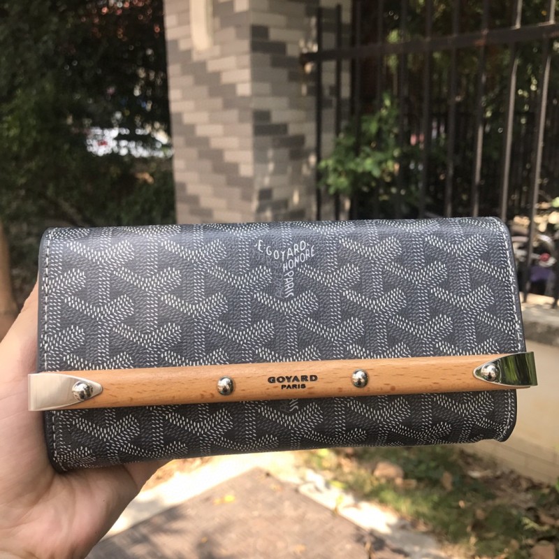 Goyard Monte-Carlo Mini Case Yellow/Navy Blue/Dark Grey For Women‎ 7.5in/19cm MONTE2MINTY50CL50P