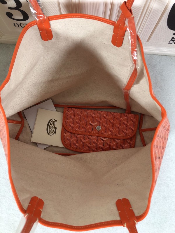 Goyard Saint Louis Gm Bag Orange For Women‎ 15.7in/40cm STLOUIGMLTY07CL07P