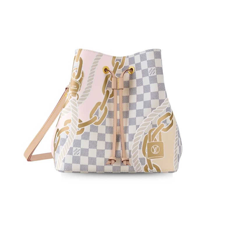 Louis Vuitton Néonoé MM Beige For Women 10.2in/26cm N40474