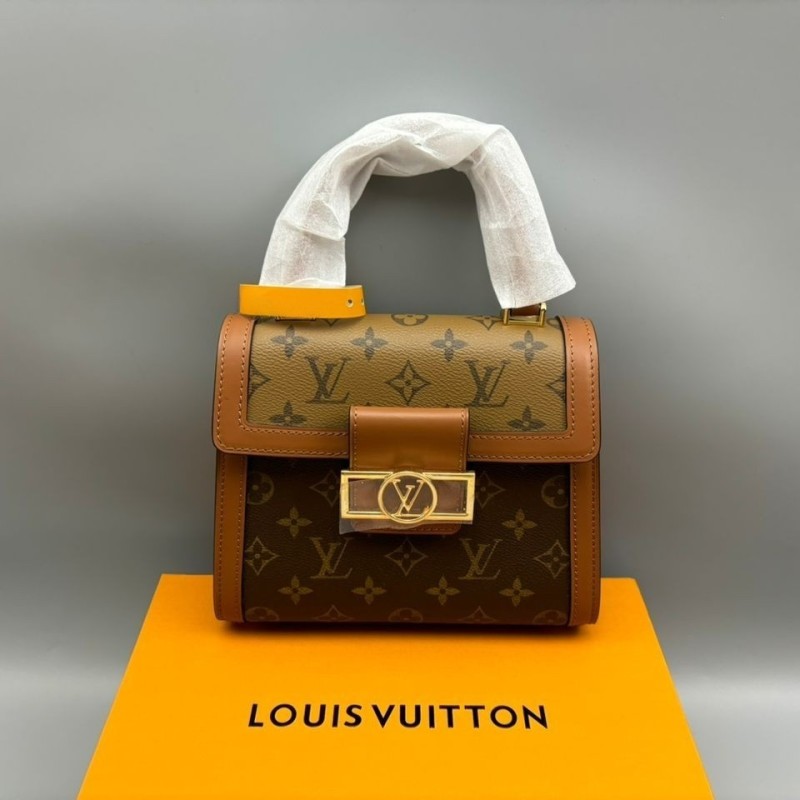 Louis Vuitton Dauphine Capitale Bag For Women M46751 – 6.9 Inches/ 17.5 Cm