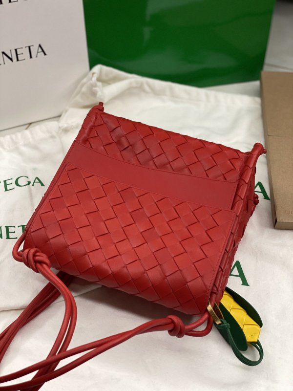 Bottega Veneta Backpack Red, For Women, Women’s Bags 8.9in/22.5cm