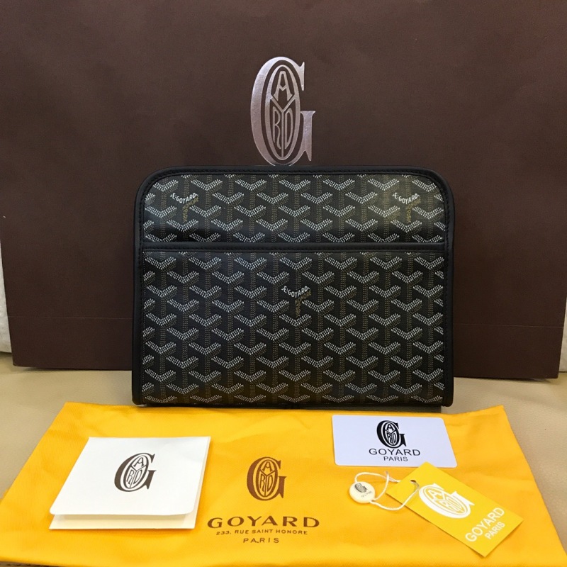 Goyard Jouvence GM Toiletry Bag Navy Blue/Black/Dark Grey For Women‎ 11.6in/29.5cm JOUVENGMLTY01CL03P