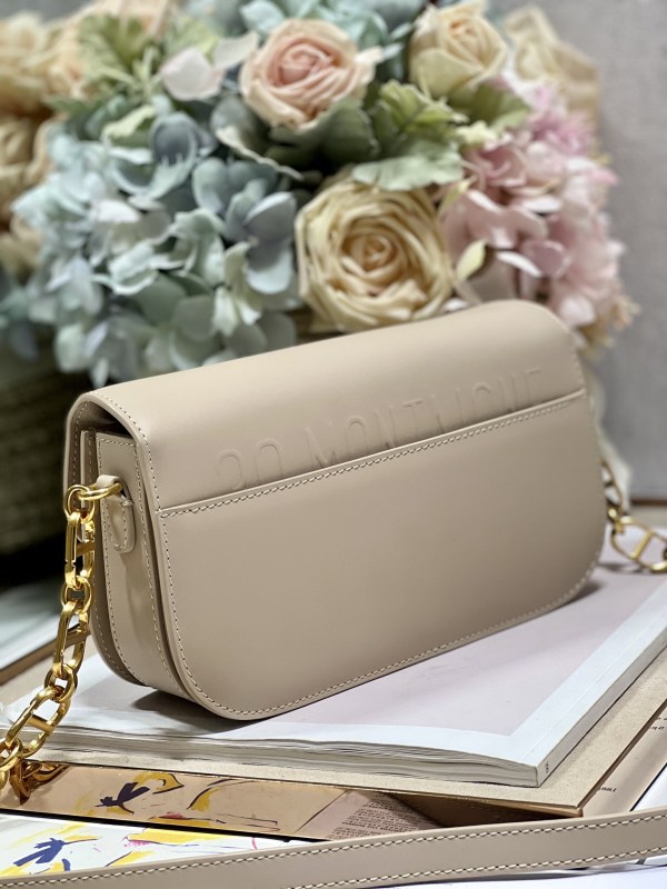 [True-to-ORIGINAL] Christian Dior 30 Montaigne Avenue Bag Beige For Women 9 in/ 22.5cm