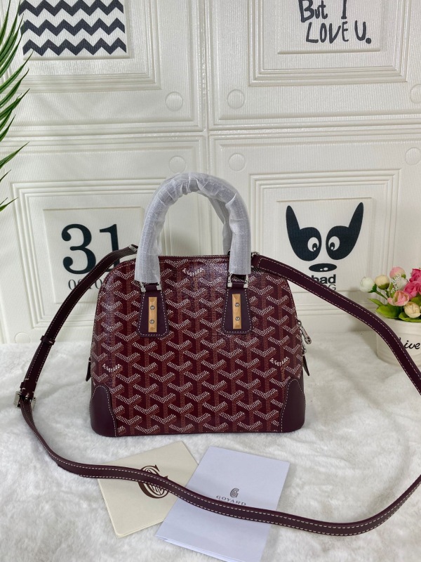 Goyard Vendome Mini Bag Burgundy For Women‎ 9.1in/23cm