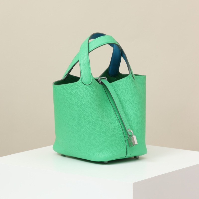 Hermes Picotin Lock 18 Bag Green For Women 7.1in/18cm