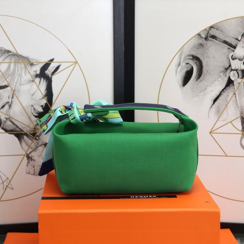 Hermes Bride A Brac Case Green Bag For Women, Women’s Handbags, Shoulder Bags 9.8in/25cm
