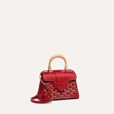Goyard Saïgon Souple Mini Bag Red For Women‎ 7.9in/20cm SAIGONMINTY02CL02P