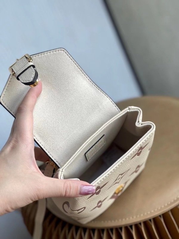 Louis Vuitton Tiny Backpack Monogram Empreinte Cream For Women, Women’s Bags 19cm LV M80738