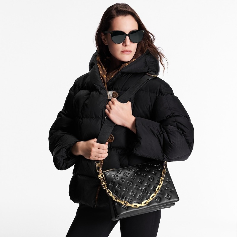 [True-to-ORIGINAL] Louis Vuitton Coussin PM Monogram Black Bag For Women 26cm/10.2 In