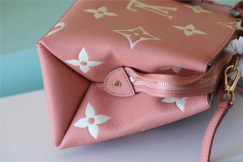 Louis Vuitton Petit Palais Monogram Empreinte Pink For Women 11.4in/29cm M46353