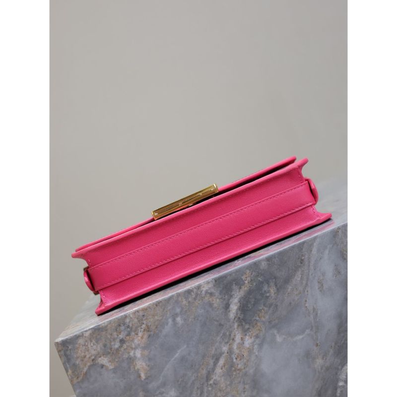 Miss Dior Flap Bag Fuchsia and Black For Women 22cm/8.5in  – M2610UZCJ_M929