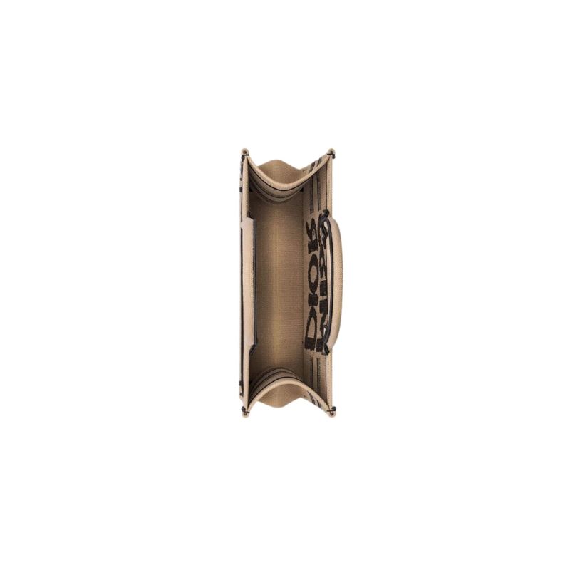 Dior Medium Book Tote Bag Beige And Black For Women 36cm/14in – M1296ZEZD_M918