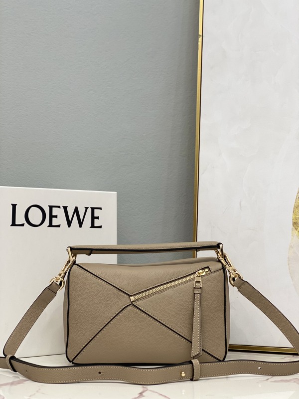 Loewe Small Puzzle Bag Caramel For Women 9.4in / 24cm