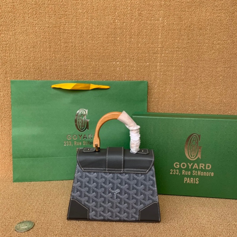 Goyard Saigon Structure Mini Bag Grey For Women‎ 7.9in/20cm SAIGOBMINTY51CL51P