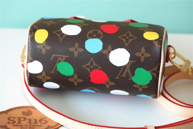 Louis Vuitton LV x YK Nano Speedy Bag Brown For Women 16 cm/ 6.3 in M81979