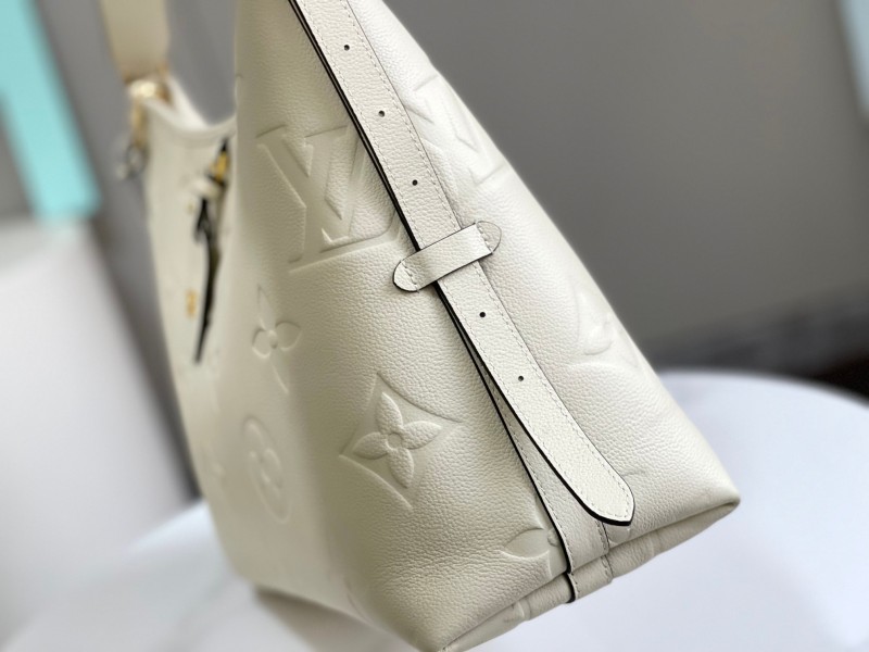 Louis Vuitton CarryAll MM Monogram Empreinte White For Women 15.4in/39cm