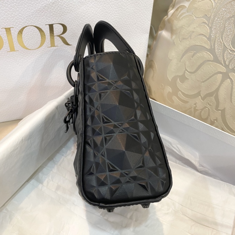 Dior Christian Dior Mini Lady Bag Black For Women 6.5in/17cm M0505SLOI_M989