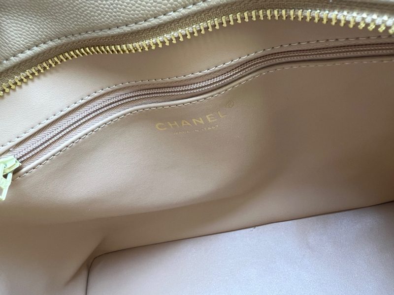 [True-to-ORIGINAL] Chanel Medallion Tote Gold Hardware Caviar Yellow For Women 15.6in/32cm