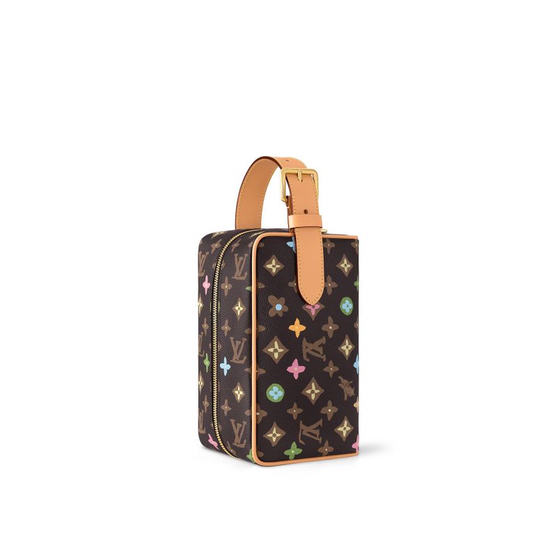 Louis Vuitton Locker Dopp Kit Brown 9.1 Inches/ 23 Cm M47069