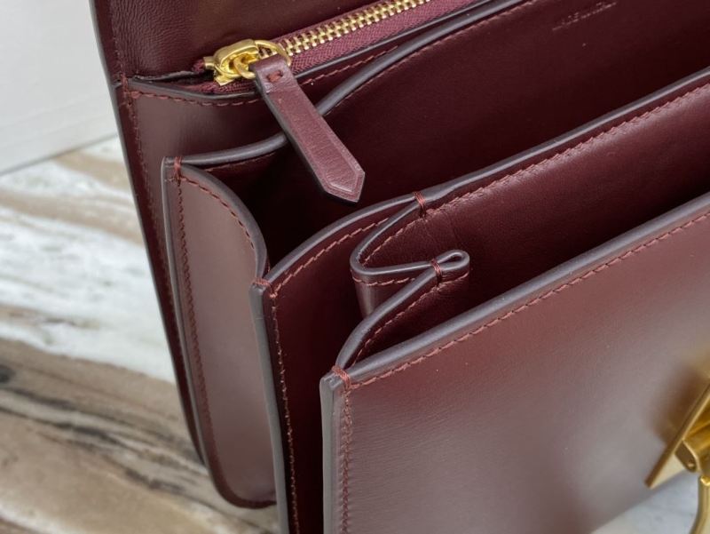 Celine Teen Classic Bag In Box Black/Brown/Red/Burgundy/Green/Dark Red For Women‎ 7in/18.5cm 192523DLS.38NO