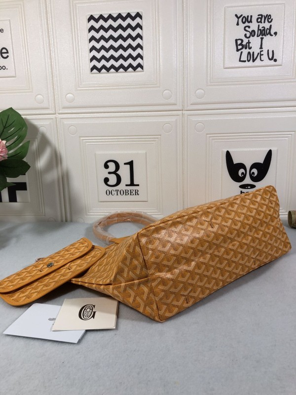 Goyard Saint Louis Gm Bag Yellow For Women‎ 15.7in/40cm STLOUIGMLTY08CL08P