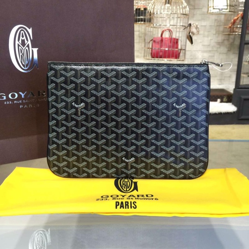 Goyard Senat MM Pocket Green/Blue/Black For Women‎ 11.8in/30cm SENAT2MMLTY09CL09P