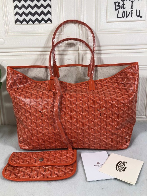 Goyard Saint Louis Gm Bag Orange For Women‎ 15.7in/40cm STLOUIGMLTY07CL07P