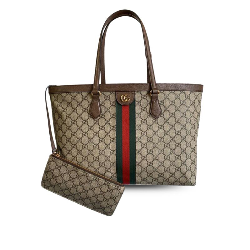 Gucci Ophidia GG Medium Tote Bag Beige For Women 15in/38cm 631685 96IWB 8745