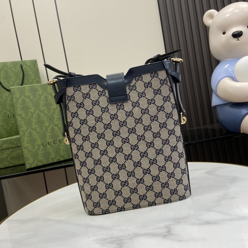 Gucci Original GG Small Bucket Bag Beige For Women 10.4in/26.5cm 782919 FADAC 8559