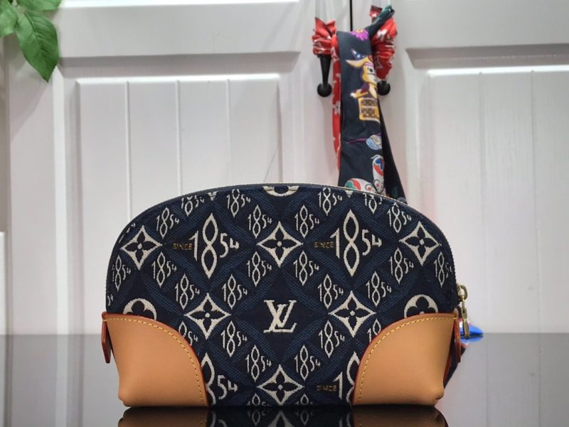 Louis Vuitton Since 1854 Pochette Cosmetique PM Bag Blue 19 cm/ 7.5 in