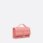 Christian Dior Miss Dior Mini Pink Bag For Women S0980ONMJ_M89P- 8.5 Inches/ 21 Cm