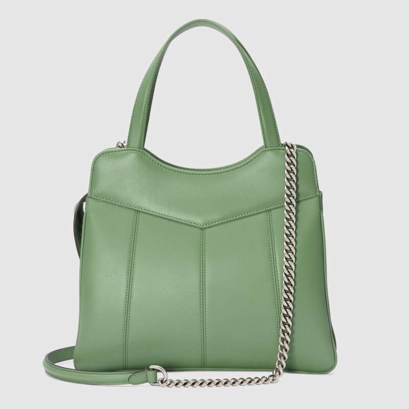 Gucci Petite Small Tote Bag Light Green For Women 745918 AABSG 3509 11in/27.9cm