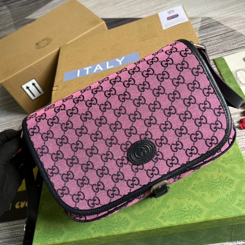 Gucci Gucci Children’s GG Multicolor Messenger Bag For Women  11.4in/29cm GG