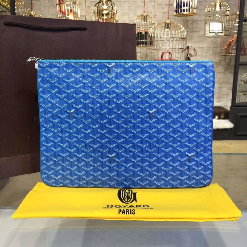 Goyard Senat MGM Pocket Green/Blue/Brown For Women‎ 14.1in/36cm SENAT2MGMTY09CL09P