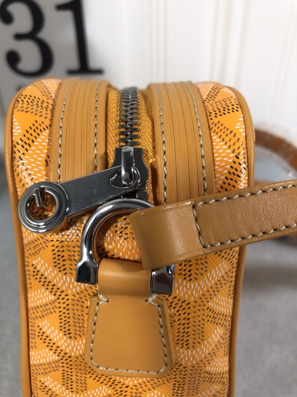 Goyard Cap Vert PM Bag Yellow For Women‎ 8.7in/22cm
