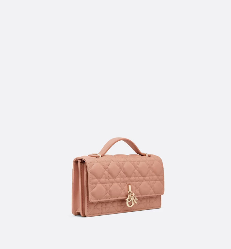 Dior Miss Dior Mini Bag Rose Des Vents For Women S0980ONMJ_M49P 8.5in/21cm