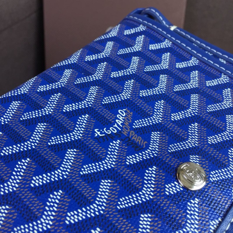 Goyard Plumet Pocket Wallet Blue For Women‎ 8.1in/20.5cm PLUMETPMLTY10CL10P