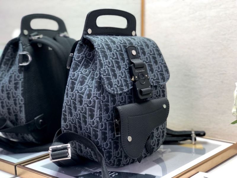 Dior Mini Gallop Backpack Beige/Grey For Women‎ 11 in/ 28 cm CD