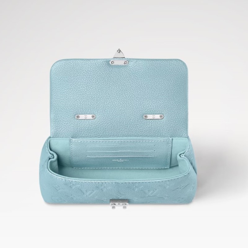 [True-to-ORIGINAL] Louis Vuitton Nano Madeleine Azur Frost For Women 8.3in/21cm M12211